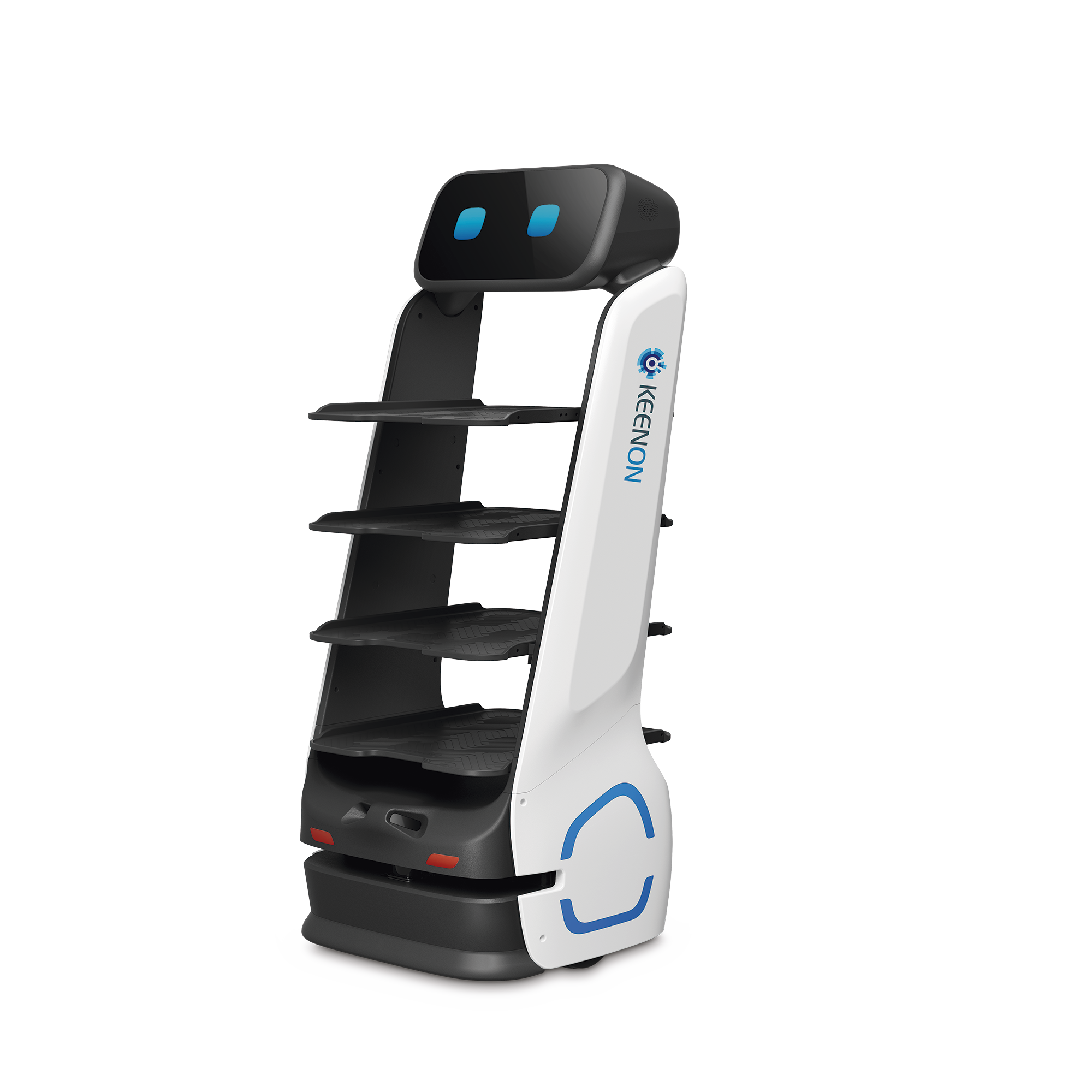 Robot Autonomo para Servicio de Meseros Ubicado por SLAM (Laser) / Mejora el Servicio al Cliente / Soporta 10 Kgs por Charola / Ideal para Restaurantes