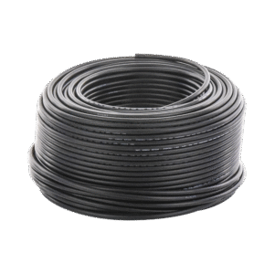 Cable Fotovoltaico Negro / 6mm² (10AWG) / Material COBRE / 2000V / Rollo de 100m