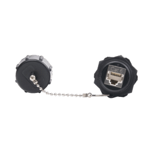 Acoplador Industrial RJ45-RJ45 CategorÃa 6 Blindado IP67 (Waterproof)