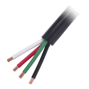 Cable Eléctrico de Uso Rudo 4 Hilos Calibre 18 AWG