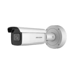 Bala IP 8 Megapixel (4K) / Lente Mot. 2.7 a 13.5 mm / 60 mts IR EXIR / Exterior IP66 / IK10 / DARKFIGHTER / Audio y Alarma I/O / PoE+ / ONVIF / Micro SD / 4 Analíticos: AcuSense