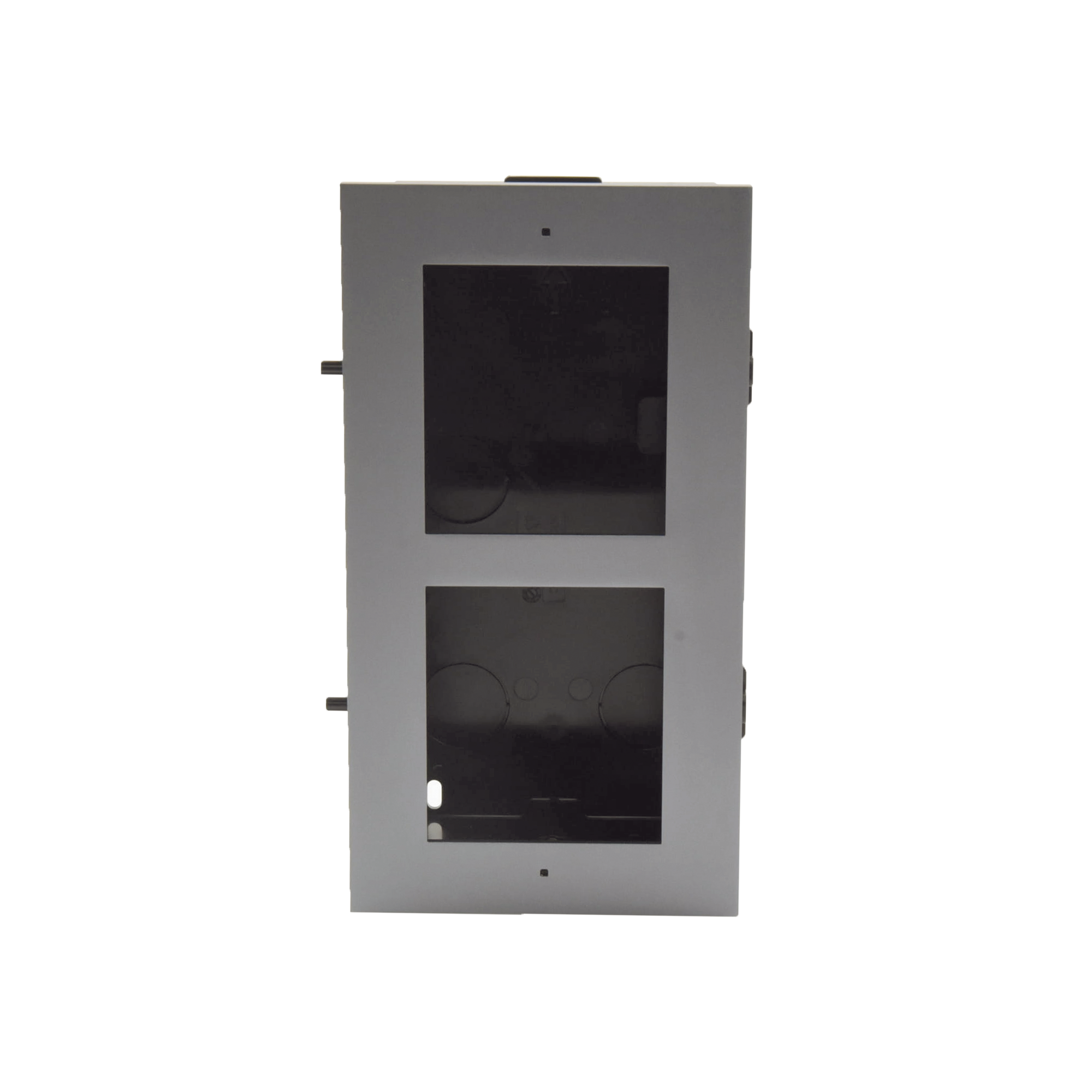 Base de 2 Espacios para EMPOTRAR Módulos de Videoporteros Hikvision