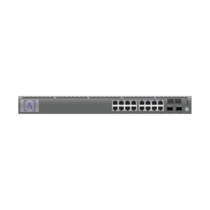 Switch Gigabit PoE+ Administrable / 16 puertos 10/100/1000 Mbps + 2 Puertos SFP Uplink / Presupuesto PoE hasta 120W / Administración Gratuita en la Nube