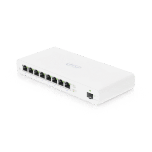 UISP Router Gigabit PoE Pasivo con 8 Puertos para Implementaciones MicroPoP y Redes Seguras