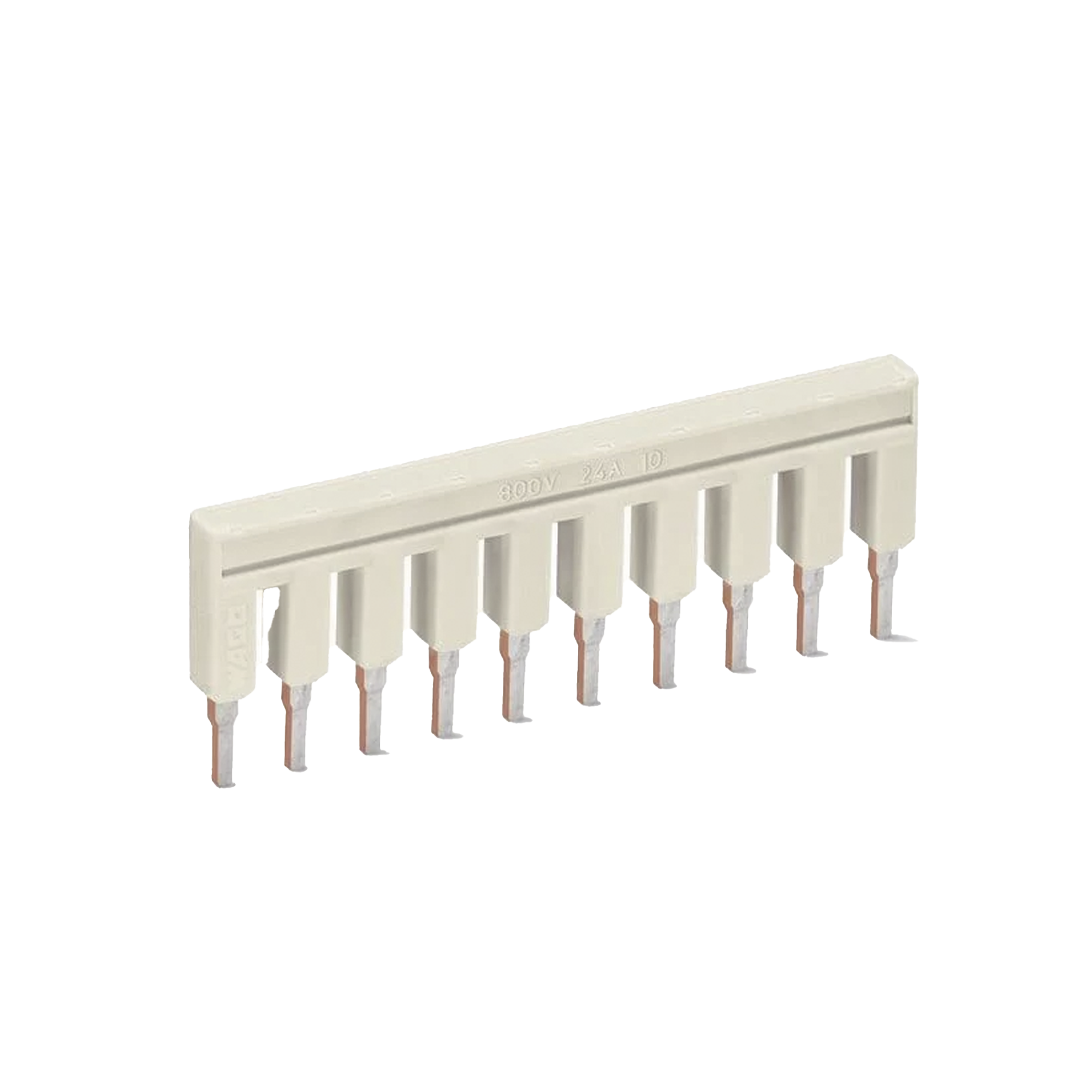 Puente; 10 polos; aislado; gris claro