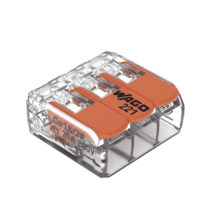 Conector Compacto para 1 Cable de Entrada 2 Cables de Salida / Cables Compatibles 28AWG-12AWG