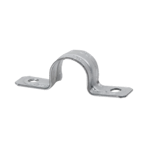 Abrazadera tipo Omega para Conduit Pared Delgada de 3/4" (19 mm).