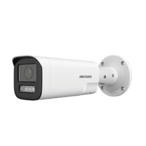 Bala IP 4 Megapíxel / Lente Mot. 2.8 a 12 mm / Dual Light (50 mts IR + 50 mts Luz Blanca) / ACUSENSE Lite / Audio de Dos Vías /  Luz Intermitente y Alerta de Audio / Exterior IP67 / WDR 120 dB / PoE  / Micro SD