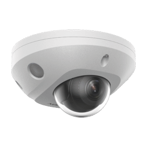 [Dual Light + 2 Micrófonos Integrados] Mini Domo IP 6 Megapixel / Lente 2.8 mm / 30 mts Luz Blanca + 30 mts IR / ACUSENSE / Exterior IP67 / IK8 /  WDR 120 dB / PoE / ONVIF / Micro SD / ACUSEARCH