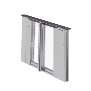 Torniquete con Reconocimiento Facial y Lector QR Embebidos / DERECHO/ 100 mil usuarios / Carril de 90 Cms / Requiere Torniquete Izquierdo