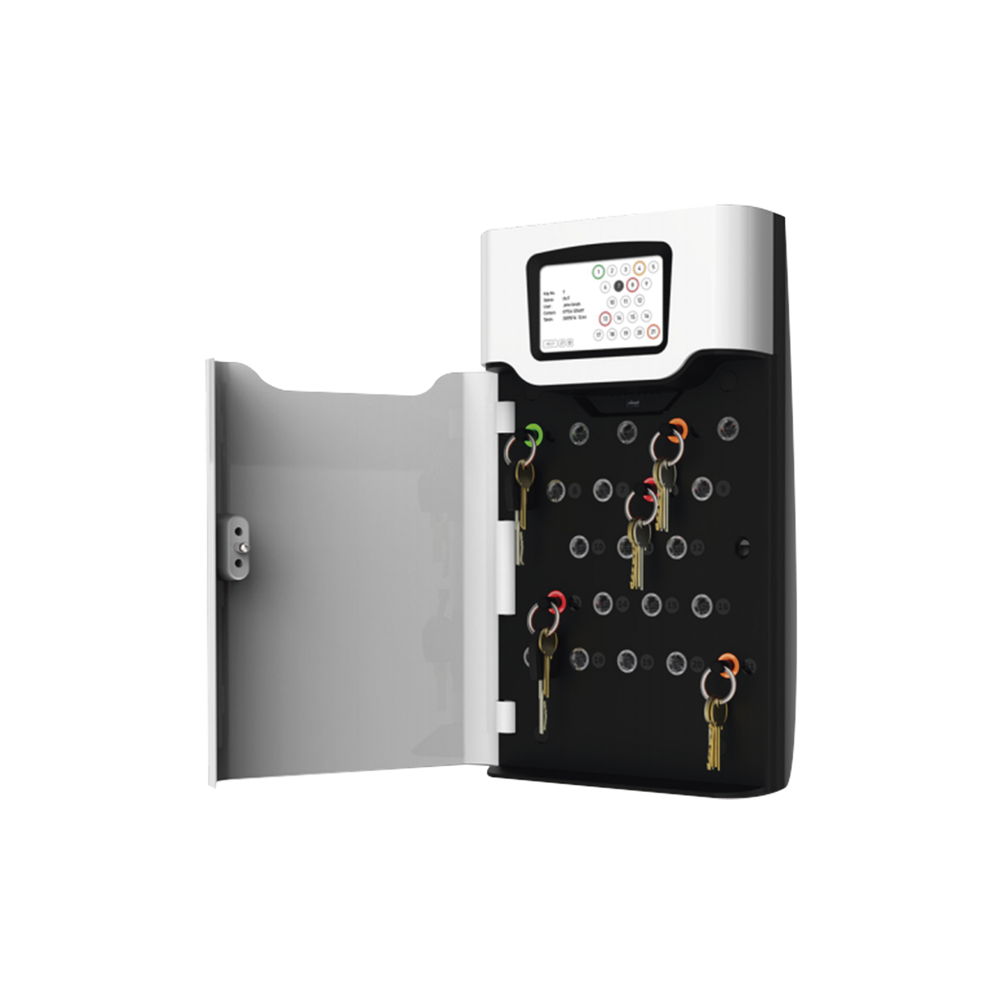 Gabinete Para Administrador de Llaves / Accesorios / Soporta hasta 21 Llaveros