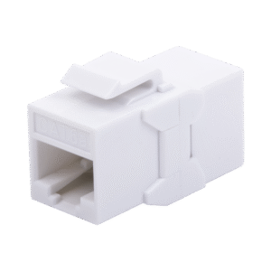 Acoplador UTP Cat6A hembra RJ45 a RJ45 hembra Color Blanco
