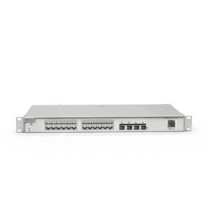 Switch Administrable Capa 3 con 24 puertos Gigabit + 4 SFP+ para fibra 10Gb