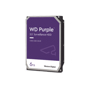 Disco Duro PURPLE de 6TB / 3 AÑOS DE GARANTÍA / Para Videovigilancia