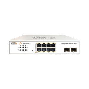Switch Administrable PoE  / 8 puertos PoE af/at Gigabit /  2 x SFP Gigabit / Administración Cloud Gratuita / Presupuesto 120 W