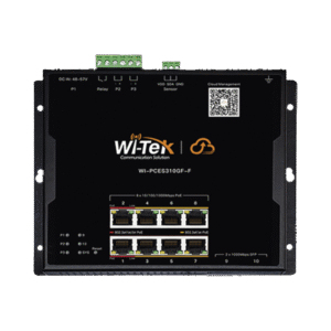 Switch L2 PoE Industrial / Administración Cloud Gratuita / 8 Puertos PoE af/at/bt 10/100/1000 Mbps / 2 Puertos SFP Gigabit / Máx Presupuesto PoE 145 W / Montaje Magnético - Riel DIN.