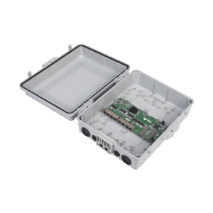 Switch WISP/FTTx con 7 puertos PoE inverso de 24V Pasivo (PoE in)