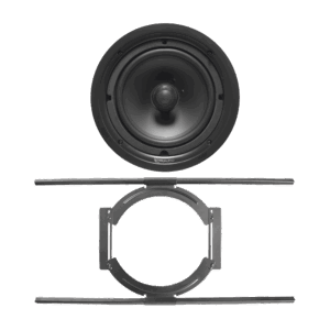 KIT de Bocina de Techo TruAudio de 6in PP6 con Soporte de Acero Rígido para Techos Suspendidos